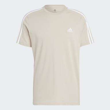 Essentials Single Jersey 3-Stripes Tee
