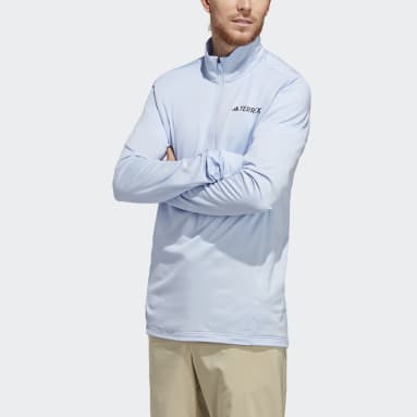 Sweat-shirt demi-zip molleton Terrex Multi Bleu Hommes TERREX