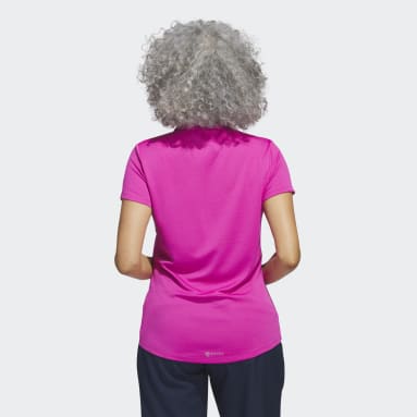 Women Golf Pink HEAT.RDY Golf Polo Shirt