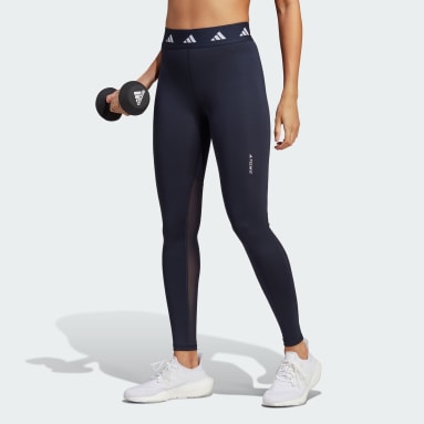 Ženy Tréning A Fitnes modrá Legíny Techfit Long