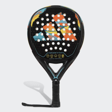 Dames Tennis zwart Adipower Team Padelracket