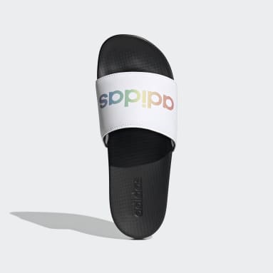 Sportswear สีดำ รองเท้าแตะ Adilette Comfort