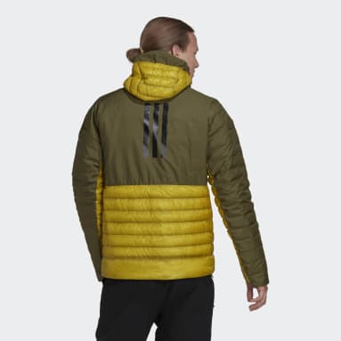 Terrex MYSHELTER Down Hooded Jakke Grønn