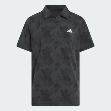 เสื้อโปโลพิมพ์ลาย Scripted สำหรับเด็ก