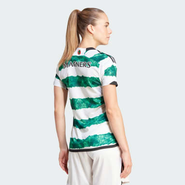 Women Football White Celtic FC 23/24 Home Jersey