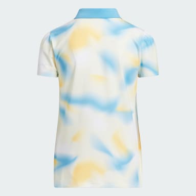 Girls' Allover Print Polo Shirt