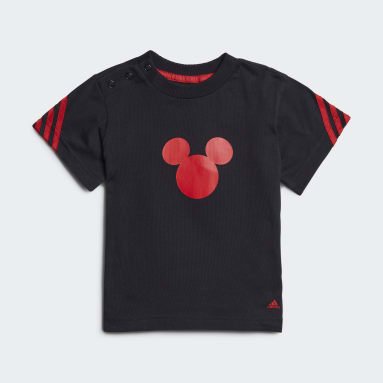 Boys Training Black adidas x Disney Mickey Mouse Summer Set