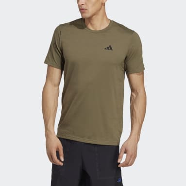 Men Gym & Training Green Train Essentials Feelready Training Tee