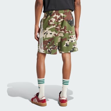 Graphic Camo Shorts