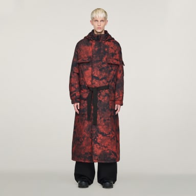 ジャケット・アウター Y-3 3BRANDS STACKED LOGO MODS COAT Y-3 3BRANDS STACKED LOGO MODS COAT