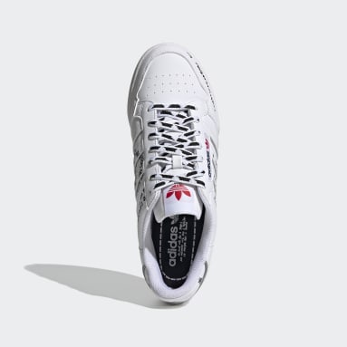 Men Originals White Continental 80 Stripes Shoes
