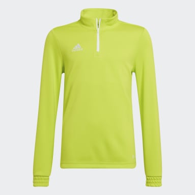 Kinderen Voetbal geel Entrada 22 Trainingsshirt