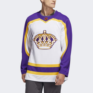  adidas Los Angeles Kings NHL Men's Climalite Authentic Team  Hockey Jersey : Sports & Outdoors