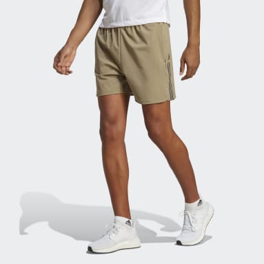 Men's Training Green AlphaStrength Woven Zip Shorts