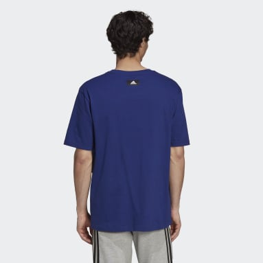 Männer Sportswear adidas Sportswear Future Icons Logo Graphic T-Shirt Blau