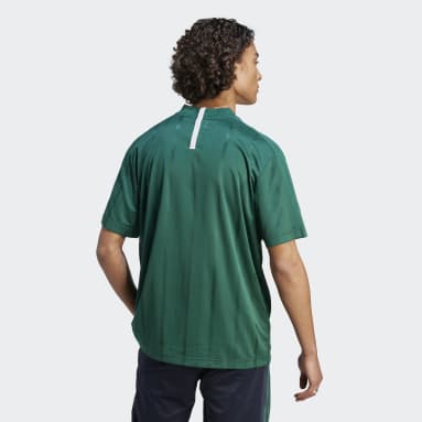 ผู้ชาย Sportswear สีเขียว เสื้อยืด Tiro