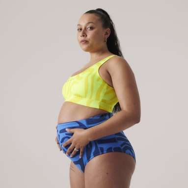 adidas by Stella McCartney Maternity Bikinitopp Gul