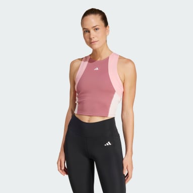 TECHFIT Colorblock Training Crop Tanktop