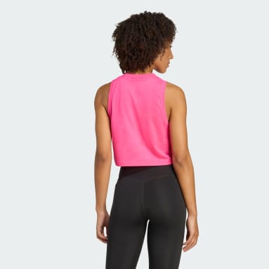 Playera sin mangas para entrenamiento Essentials Boxy