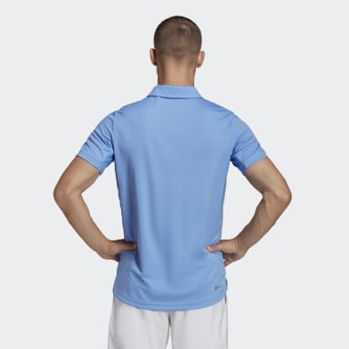 Men's Tennis Blue HEAT.RDY Tennis Polo Shirt