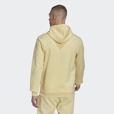 Sweat-shirt à capuche Essentials Fleece jaune Hommes Sportswear