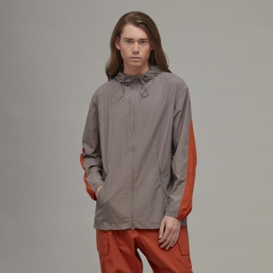Rompevientos de Running Y-3 Classic Light Shell Café Hombre Y-3
