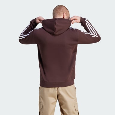 Adicolor Classics 3-Stripes Hettegenser Brun