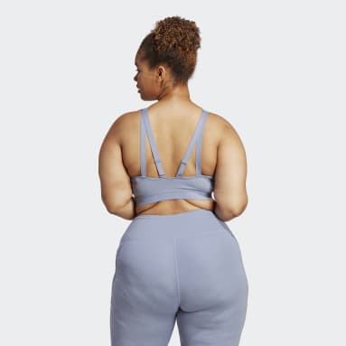 Women's HIIT Purple TLRD Move Training High-Support Bra (Plus Size)