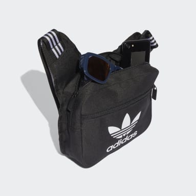 adidas Originals trefoil shoulder bag in brown | ASOS