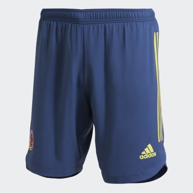 Shorts de Local Oficiales Colombia Azul Hombre Fútbol