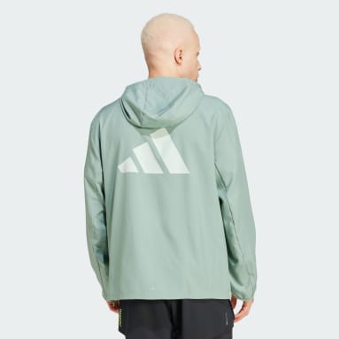 Men Green Jackets Clothing adidas Ireland