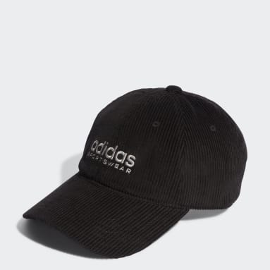 Lifestyle Black Corduroy Low Dad Cap