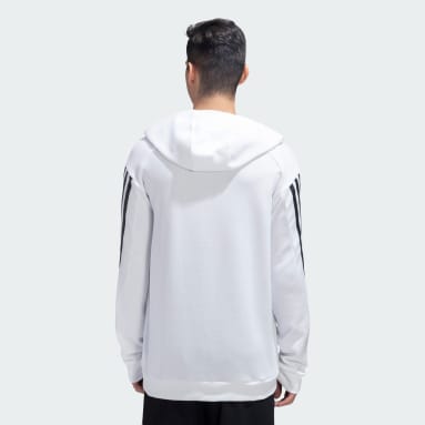 White Hoodies Sweaters adidas India