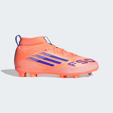 F50 League Mid Firm/Multi-Ground Boots Kids
