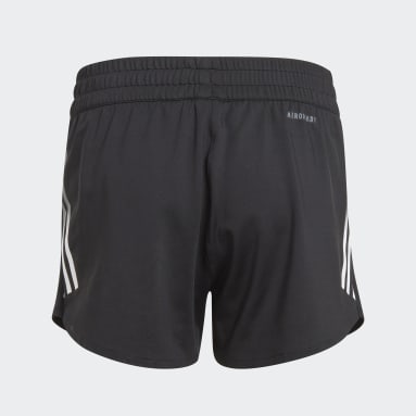 Pantalón corto AEROREADY Knit 3 bandas Negro Niña Gimnasio Y Entrenamiento