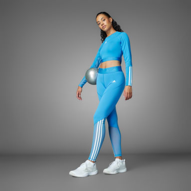 Hyperglam Training Cropped Long Sleeve Tee