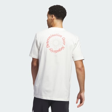 Men Basketball White Donovan Mitchell Graphic Tee