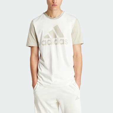 Camiseta Essentials Single Jersey Big Logo Blanco Hombre Sportswear