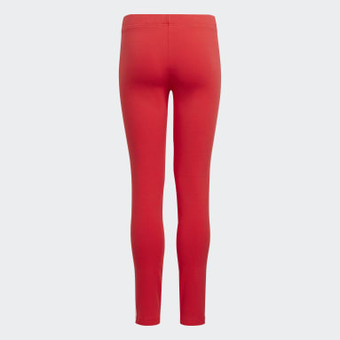Mallas adidas Essentials 3 bandas Rojo Niña Sportswear