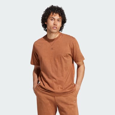 Camiseta ALL SZN Garment-Wash Marrón Hombre Sportswear