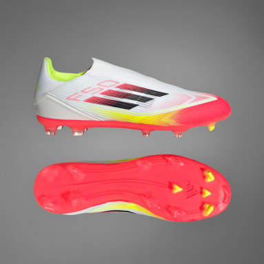 รองเท้าฟุตบอล F50 League Laceless Firm/Multi-Ground