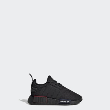 Infant & Toddlers 0-4 Years Originals Black NMD_R1 Shoes