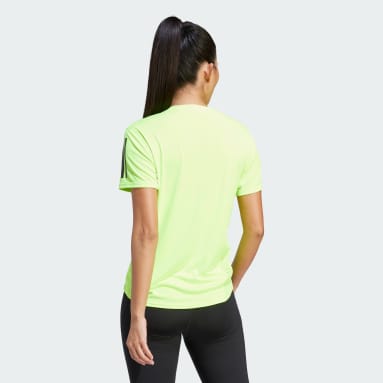 Women Running Green Own the Run T-Shirt
