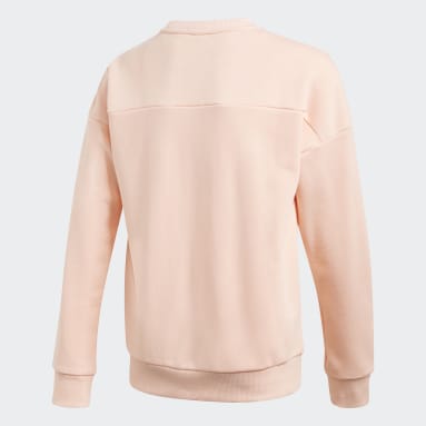 Girls Training Pink Must Haves Crew Sweatshirt