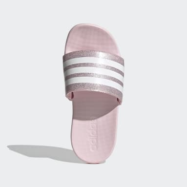 Children 4-8 Years Essentials Pink Adilette Comfort Slides