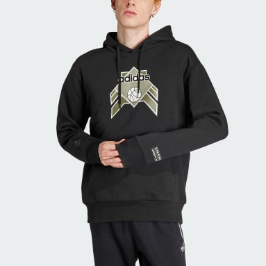 Hoodie Negro Hombre Originals