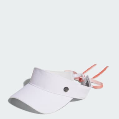 Women Golf White 리본 바이저