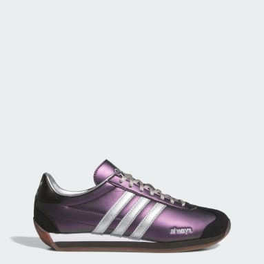 Adidas paarse schoenen discount