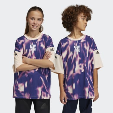 Kinder Sportswear ARKD3 Allover Print T-Shirt Rosa