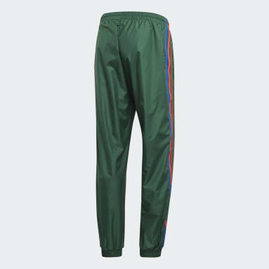 Pantalón Trifolio 3 Rayas Verde Hombre Originals